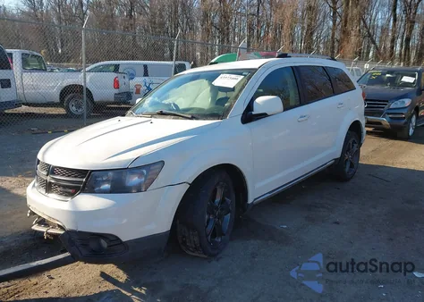 2018 Dodge Journey Crossroad Awd from USA, damaged, VIN 3C4PDDGG0JT388073